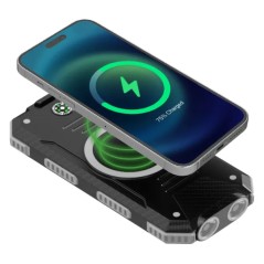 Akashi - Banque d'énergie solaire sans fil - Li - 10000 mAh